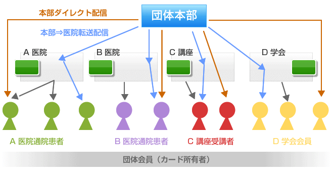 クラウド型 情報配信ネットワーク（三層配信タイプ）